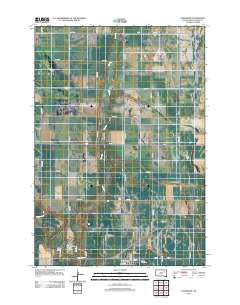 Frankfort South Dakota Historical topographic map, 1:24000 scale, 7.5 X 7.5 Minute, Year 2012
