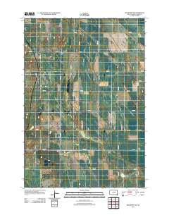 Frankfort SW South Dakota Historical topographic map, 1:24000 scale, 7.5 X 7.5 Minute, Year 2012