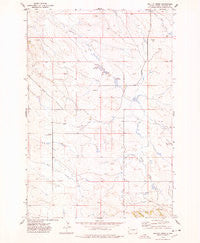 Gallup Creek South Dakota Historical topographic map, 1:24000 scale, 7.5 X 7.5 Minute, Year 1973