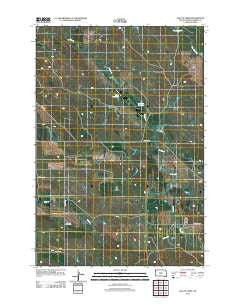Gallup Creek South Dakota Historical topographic map, 1:24000 scale, 7.5 X 7.5 Minute, Year 2012