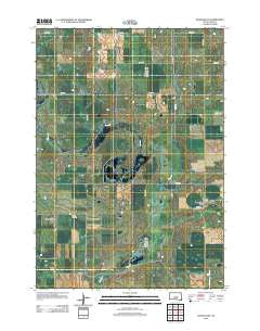 Gannvalley South Dakota Historical topographic map, 1:24000 scale, 7.5 X 7.5 Minute, Year 2012
