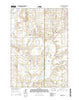 Gannvalley South Dakota Current topographic map, 1:24000 scale, 7.5 X 7.5 Minute, Year 2015