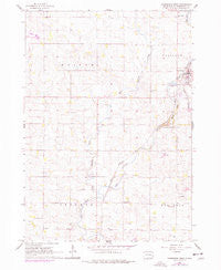 Garretson West South Dakota Historical topographic map, 1:24000 scale, 7.5 X 7.5 Minute, Year 1962