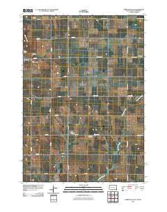 Garretson East South Dakota Historical topographic map, 1:24000 scale, 7.5 X 7.5 Minute, Year 2010