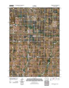 Garretson East South Dakota Historical topographic map, 1:24000 scale, 7.5 X 7.5 Minute, Year 2012