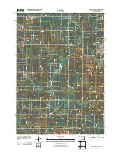 Garretson West South Dakota Historical topographic map, 1:24000 scale, 7.5 X 7.5 Minute, Year 2012