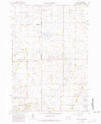 Gary NW Minnesota Historical topographic map, 1:24000 scale, 7.5 X 7.5 Minute, Year 1967