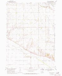 Gayville NE South Dakota Historical topographic map, 1:24000 scale, 7.5 X 7.5 Minute, Year 1969