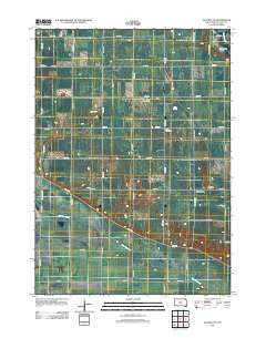 Gayville NE South Dakota Historical topographic map, 1:24000 scale, 7.5 X 7.5 Minute, Year 2012