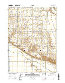 Gayville NE South Dakota Current topographic map, 1:24000 scale, 7.5 X 7.5 Minute, Year 2015