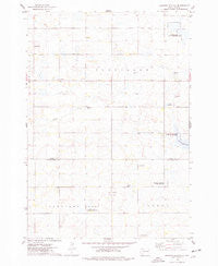 Gertson Slough South Dakota Historical topographic map, 1:24000 scale, 7.5 X 7.5 Minute, Year 1973