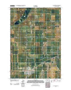 Gettysburg South Dakota Historical topographic map, 1:24000 scale, 7.5 X 7.5 Minute, Year 2012