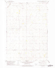 Gettysburg Muni. Airport South Dakota Historical topographic map, 1:24000 scale, 7.5 X 7.5 Minute, Year 1978