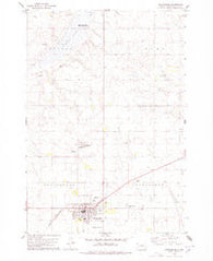 Gettysburg South Dakota Historical topographic map, 1:24000 scale, 7.5 X 7.5 Minute, Year 1978