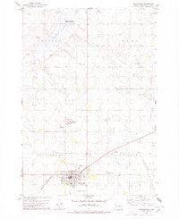 Gettysburg South Dakota Historical topographic map, 1:24000 scale, 7.5 X 7.5 Minute, Year 1978