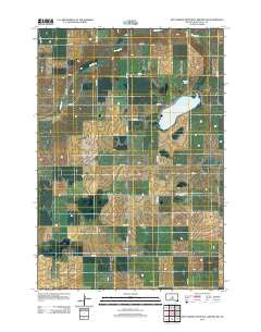 Gettysburg Municipal Airport SW South Dakota Historical topographic map, 1:24000 scale, 7.5 X 7.5 Minute, Year 2012