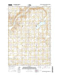 Gettysburg Municipal Airport SW South Dakota Current topographic map, 1:24000 scale, 7.5 X 7.5 Minute, Year 2015