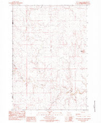 Glad Valley SW South Dakota Historical topographic map, 1:24000 scale, 7.5 X 7.5 Minute, Year 1982