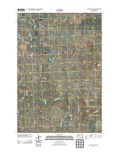 Glad Valley SW South Dakota Historical topographic map, 1:24000 scale, 7.5 X 7.5 Minute, Year 2012