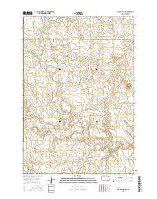 Glad Valley SW South Dakota Current topographic map, 1:24000 scale, 7.5 X 7.5 Minute, Year 2015