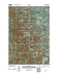 Goodwill South Dakota Historical topographic map, 1:24000 scale, 7.5 X 7.5 Minute, Year 2012