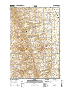 Goodwill South Dakota Current topographic map, 1:24000 scale, 7.5 X 7.5 Minute, Year 2015