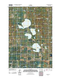 Goodwin South Dakota Historical topographic map, 1:24000 scale, 7.5 X 7.5 Minute, Year 2012