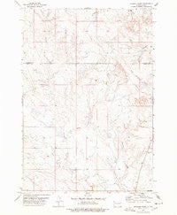 Granger Creek South Dakota Historical topographic map, 1:24000 scale, 7.5 X 7.5 Minute, Year 1977