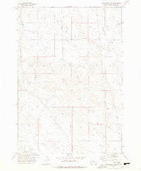 Greasewood Draw South Dakota Historical topographic map, 1:24000 scale, 7.5 X 7.5 Minute, Year 1977
