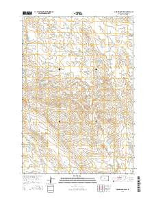 Greasewood Draw South Dakota Current topographic map, 1:24000 scale, 7.5 X 7.5 Minute, Year 2015