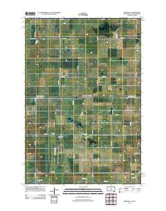 Greenway South Dakota Historical topographic map, 1:24000 scale, 7.5 X 7.5 Minute, Year 2012