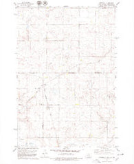 Greenway South Dakota Historical topographic map, 1:24000 scale, 7.5 X 7.5 Minute, Year 1978