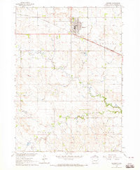 Gregory South Dakota Historical topographic map, 1:24000 scale, 7.5 X 7.5 Minute, Year 1964