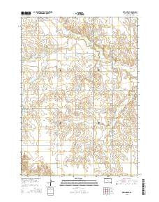 Gregory SE South Dakota Current topographic map, 1:24000 scale, 7.5 X 7.5 Minute, Year 2015