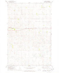 Gretna South Dakota Historical topographic map, 1:24000 scale, 7.5 X 7.5 Minute, Year 1974
