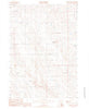 Grindstone Butte South Dakota Historical topographic map, 1:24000 scale, 7.5 X 7.5 Minute, Year 1983