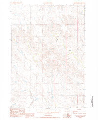 Grindstone South Dakota Historical topographic map, 1:24000 scale, 7.5 X 7.5 Minute, Year 1983