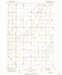 Groton SW South Dakota Historical topographic map, 1:24000 scale, 7.5 X 7.5 Minute, Year 1953