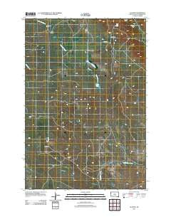 Gustave South Dakota Historical topographic map, 1:24000 scale, 7.5 X 7.5 Minute, Year 2012