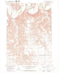 Hamill NW South Dakota Historical topographic map, 1:24000 scale, 7.5 X 7.5 Minute, Year 1952