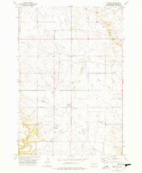 Harding South Dakota Historical topographic map, 1:24000 scale, 7.5 X 7.5 Minute, Year 1977