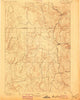Harney Peak South Dakota Historical topographic map, 1:125000 scale, 30 X 30 Minute, Year 1896