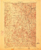 Harney Peak South Dakota Historical topographic map, 1:125000 scale, 30 X 30 Minute, Year 1901