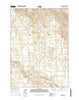 Harrington South Dakota Current topographic map, 1:24000 scale, 7.5 X 7.5 Minute, Year 2015