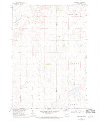Harrold NW South Dakota Historical topographic map, 1:24000 scale, 7.5 X 7.5 Minute, Year 1968