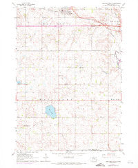 Hartford South South Dakota Historical topographic map, 1:24000 scale, 7.5 X 7.5 Minute, Year 1962