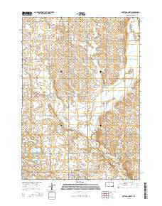 Hartford North South Dakota Current topographic map, 1:24000 scale, 7.5 X 7.5 Minute, Year 2015