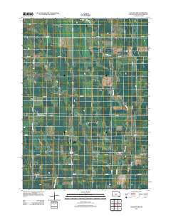 Haucks Lake South Dakota Historical topographic map, 1:24000 scale, 7.5 X 7.5 Minute, Year 2012