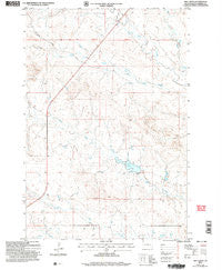 Hay Creek South Dakota Historical topographic map, 1:24000 scale, 7.5 X 7.5 Minute, Year 2005