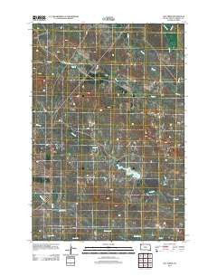 Hay Creek South Dakota Historical topographic map, 1:24000 scale, 7.5 X 7.5 Minute, Year 2012